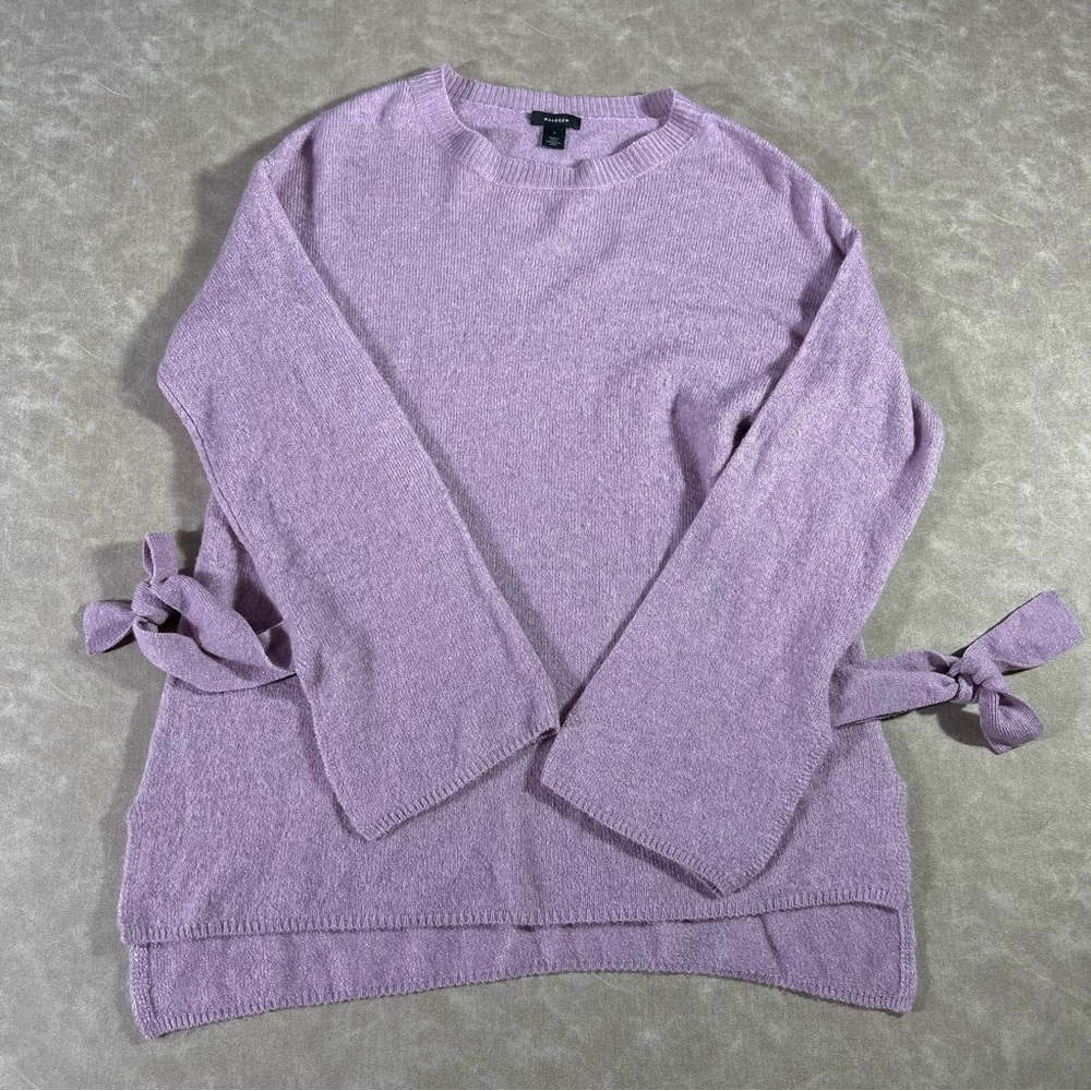 Halogen Purple Wool Blend Sweater‎ Size S